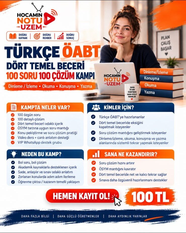 Paket 1 | 100 Soru 100 Çözüm Kampı