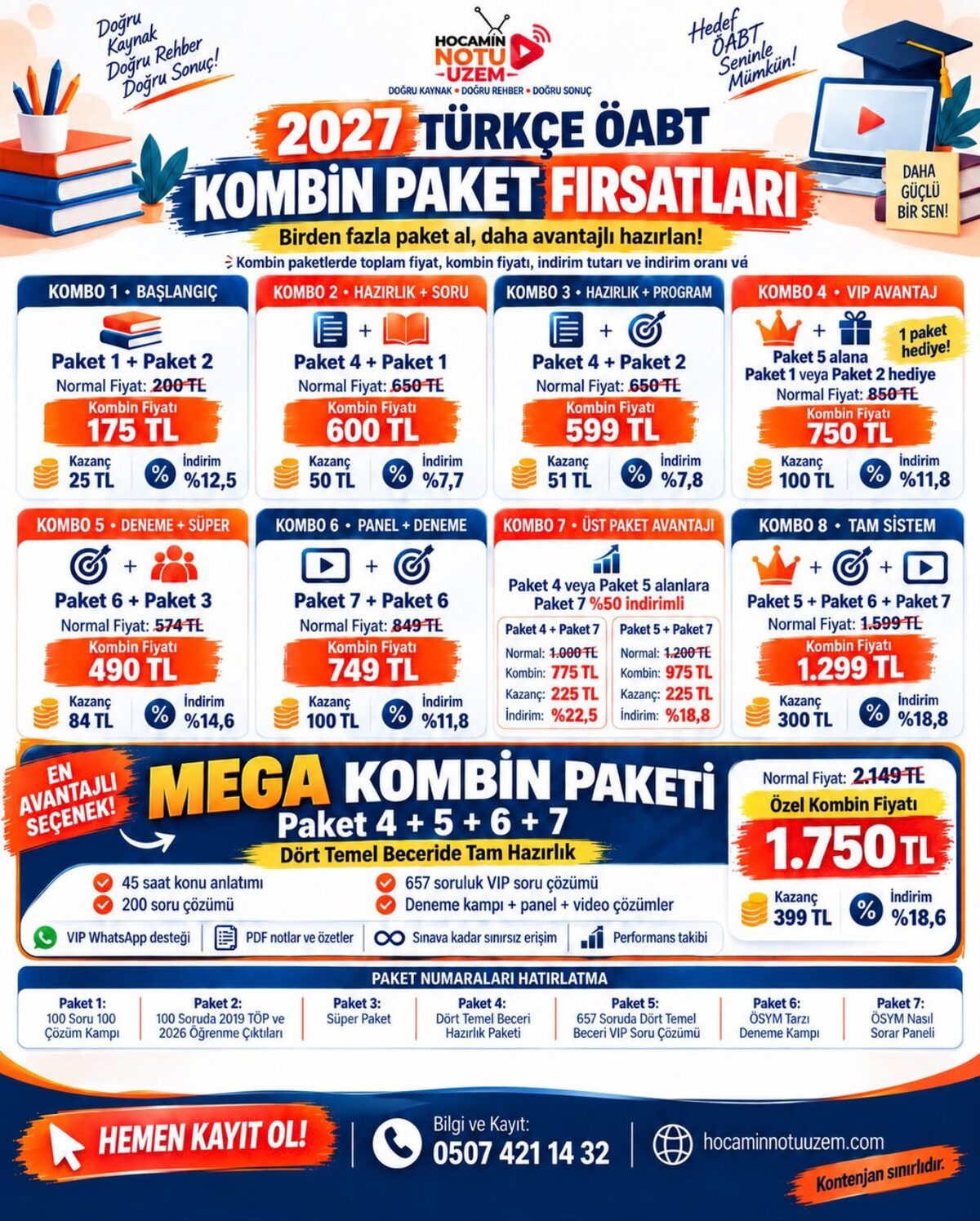 Kombin Paket Fırsatları